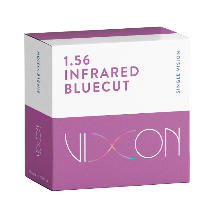Vixon 1.56 Bluecut INFRARED Semiterminado Visión Simple 75 AR