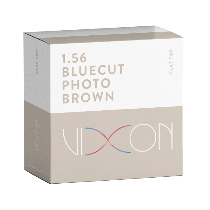 Vixon 1.56 Bluecut Foto Marrón Semiterminado Visión Simple 70 AR