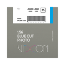 Vixon 1.56 Bluecut Foto Gris Terminado Visión Simple 70 (AR AZUL)