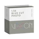 Vixon 1.56 Bluecut Foto Gris Semiterminado Visión Simple 70 (AR AZUL)