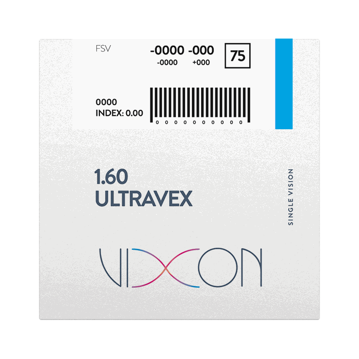 Vixon 1.60 Ultravex Terminado Visión Simple ASF 65 HC
