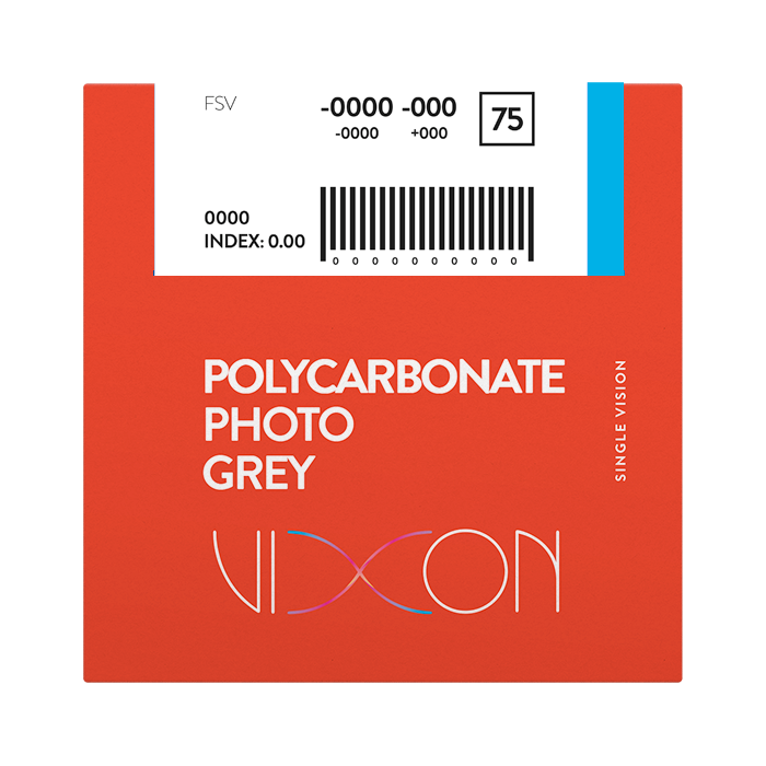 Vixon Policarbonato Foto Gris DIP Terminado Visión Simple 65 SAR
