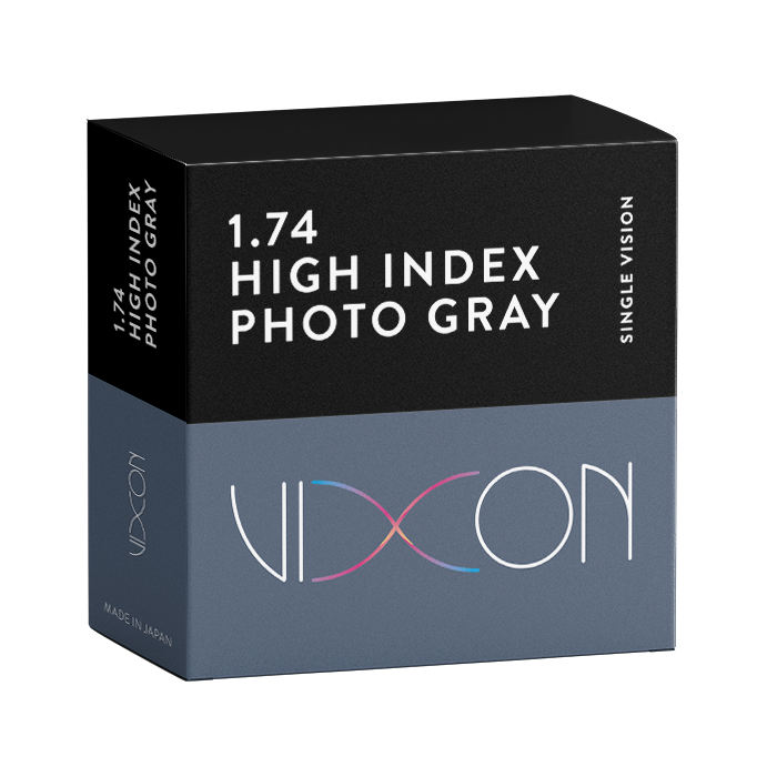 1.74 FOTOCROMATICO GRIS SEMITERMINADO VISION SIMPLE