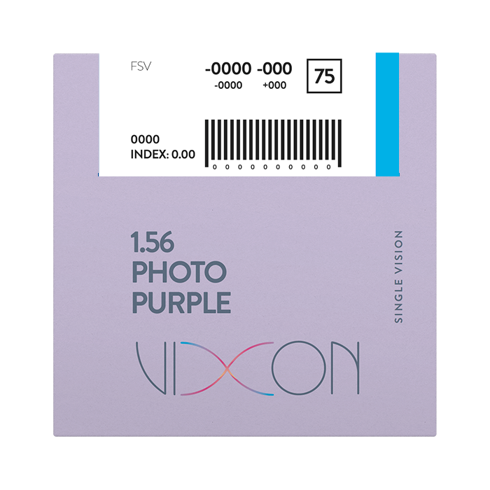 1.56 FOTOCROMATICO PURPURA TERMINADO VISON SIMPLE