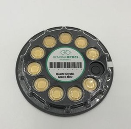 [09-RQCG] Quarzo Cristal Dorado 6MHZ