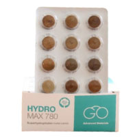 [09-HM0780] HIDRO MAX 780 superhydrophobic metal carrier, Ø12.5x5mm